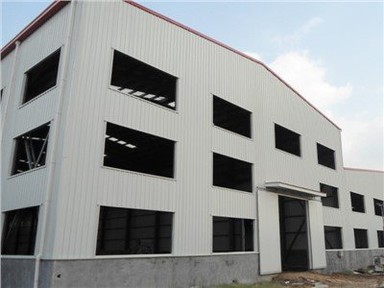 Three Floor High Rise Steel Frame Building