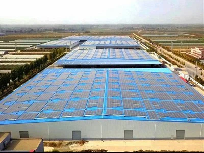 Large Span Logistics Warehouse With Solar Panel